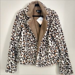 Cozy leopard jacket from Stitch Fix XL